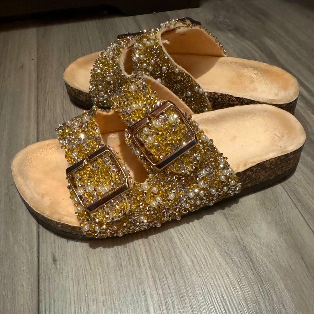 Jeweled Sandals
